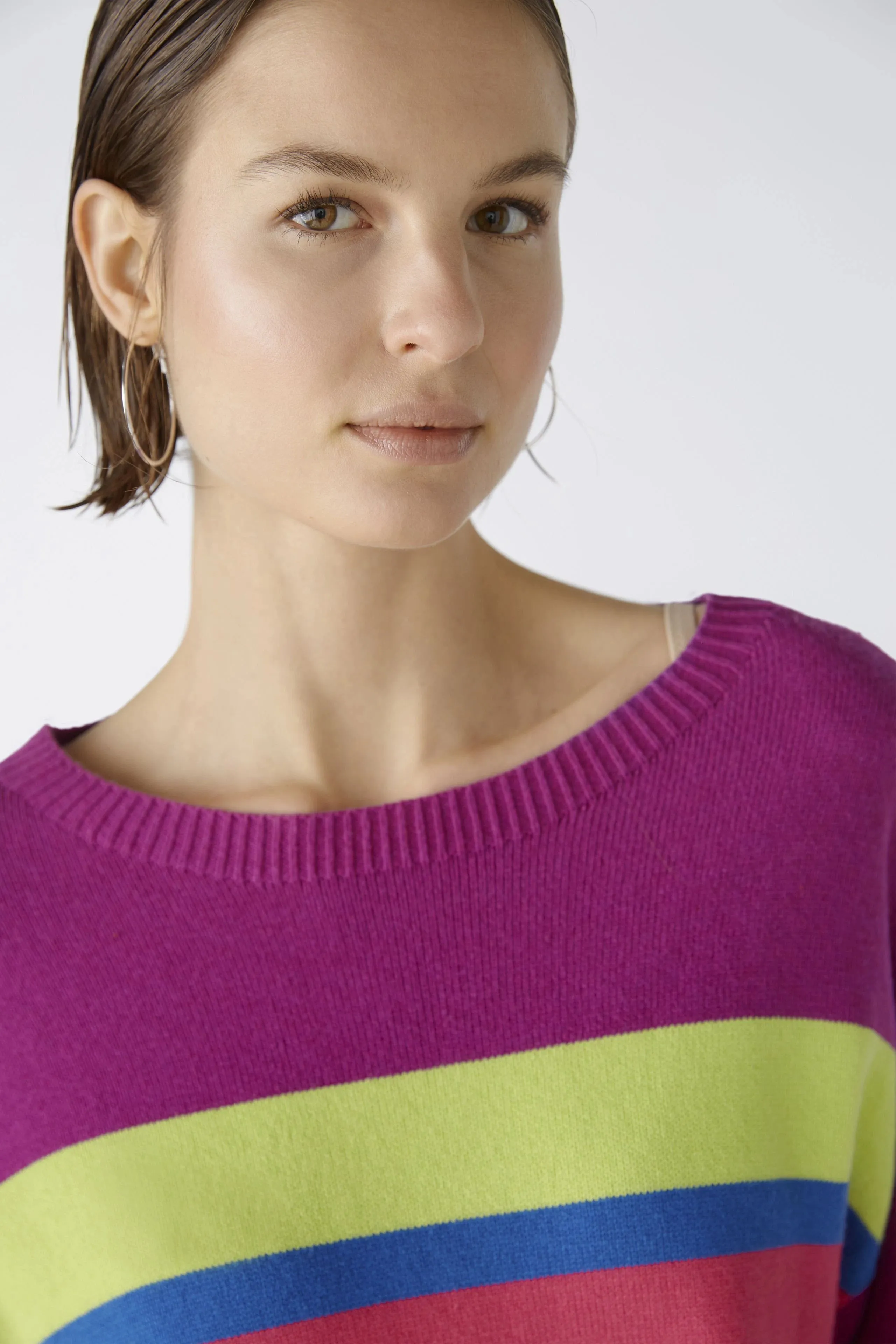 86650 Lilac Green Pullover