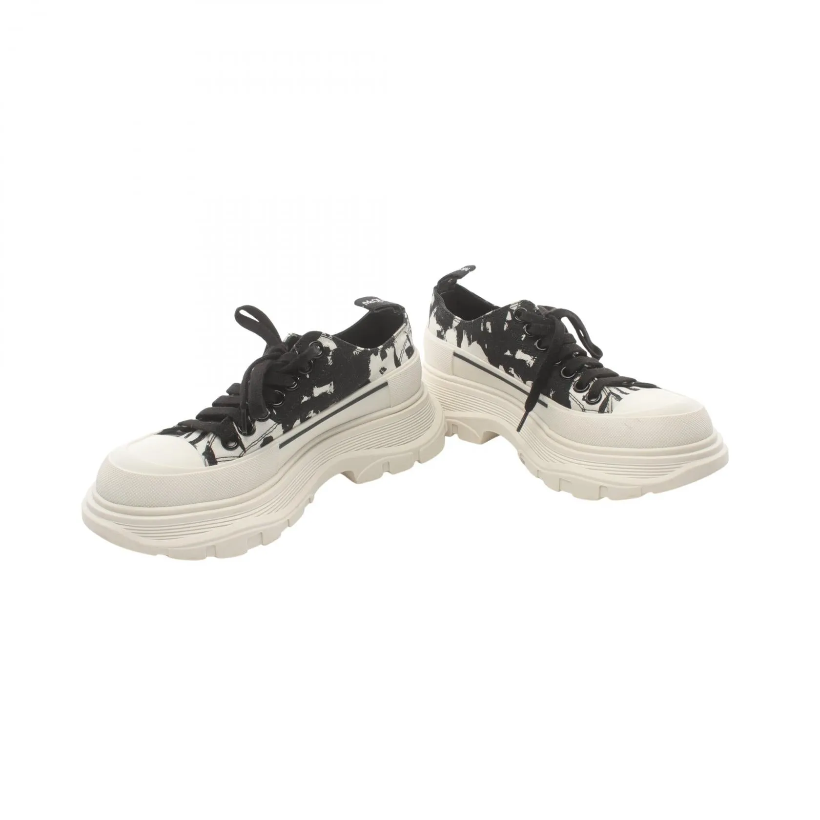 Alexander McQueen Tread Slick Graffiti Sneakers