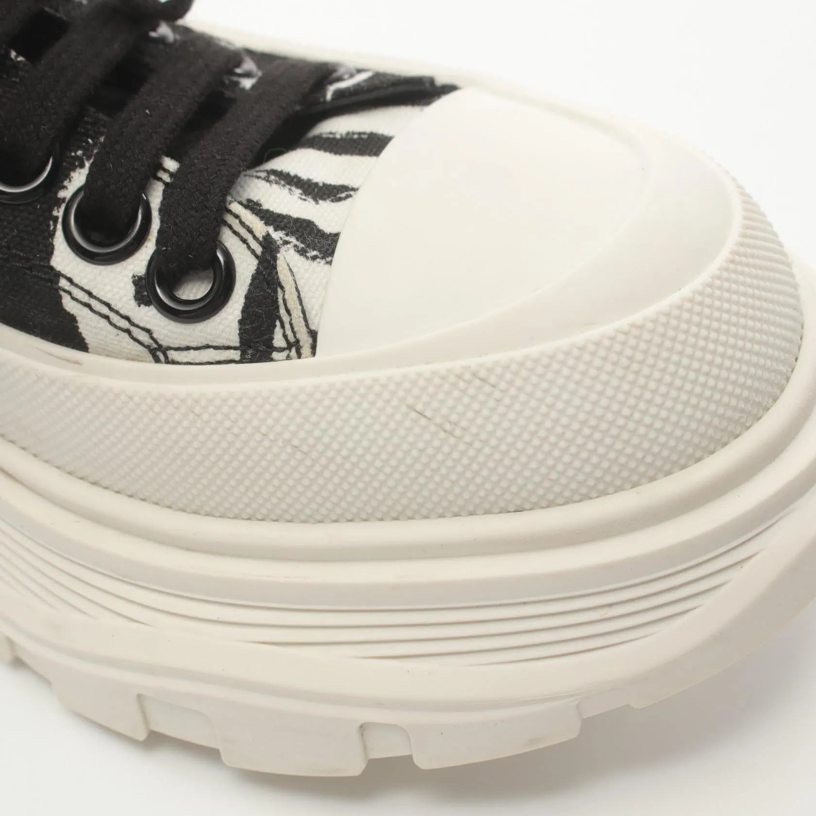 Alexander McQueen Tread Slick Graffiti Sneakers