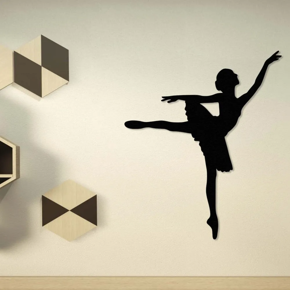 Ballerina Metal Wall Art