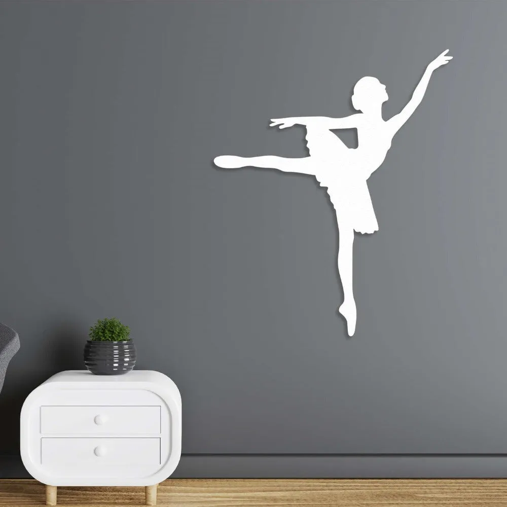 Ballerina Metal Wall Art