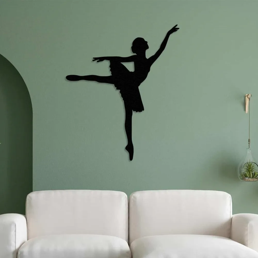 Ballerina Metal Wall Art