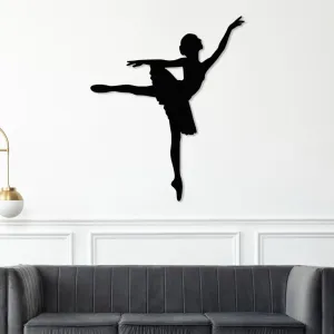 Ballerina Metal Wall Art