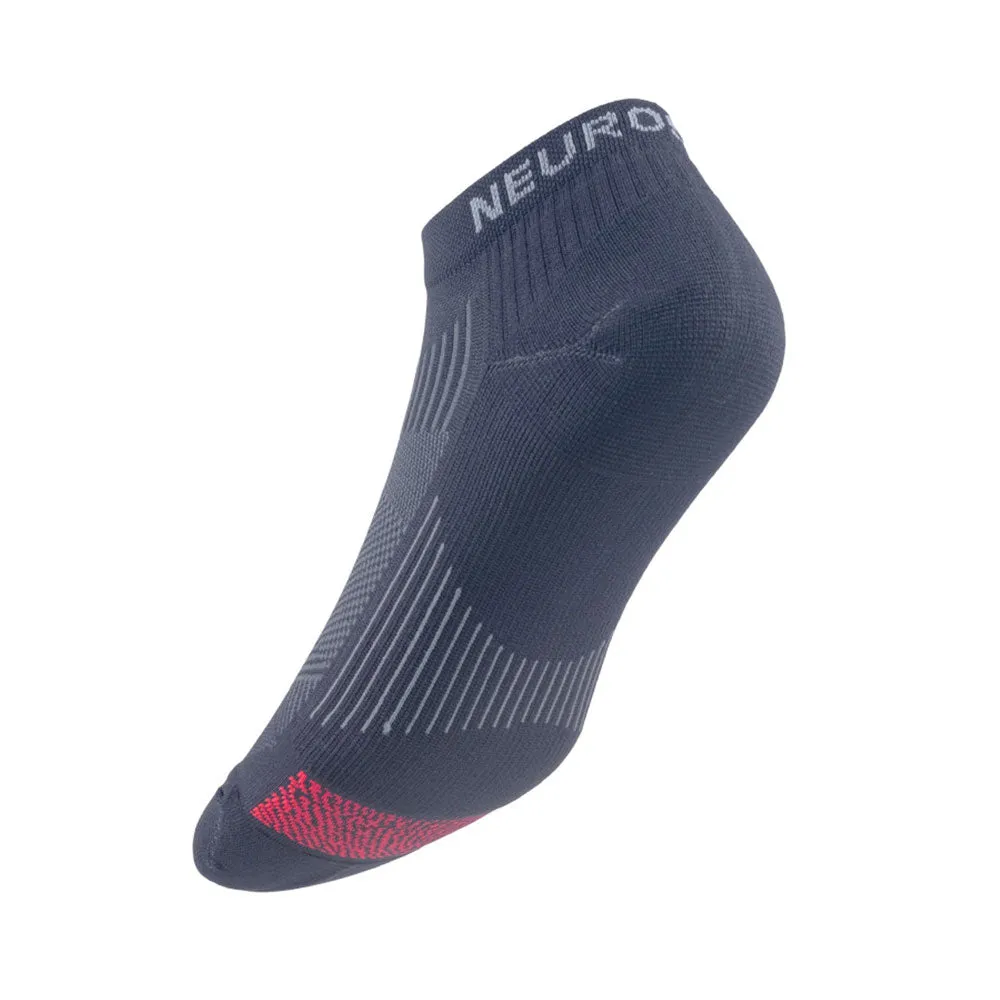 Biowin Neurosocks - Athletic No Show -  Stingtray Grey