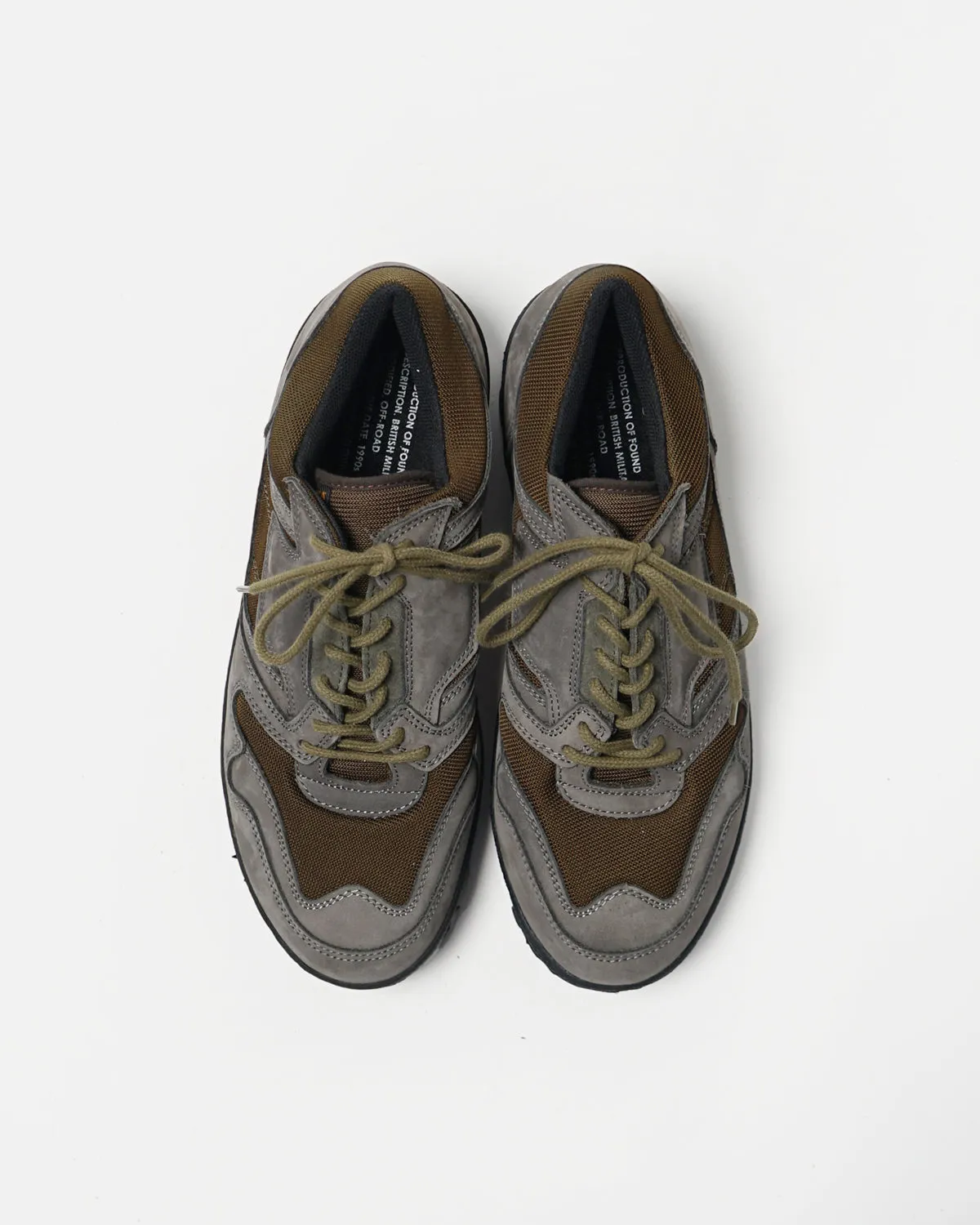 British Military Trainer 1858NC / Dark Gray x Olive