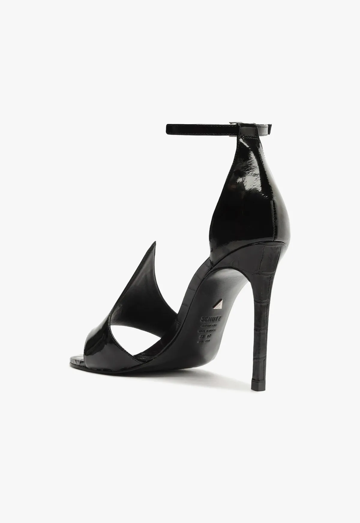 Carlie Patent Leather Sandal