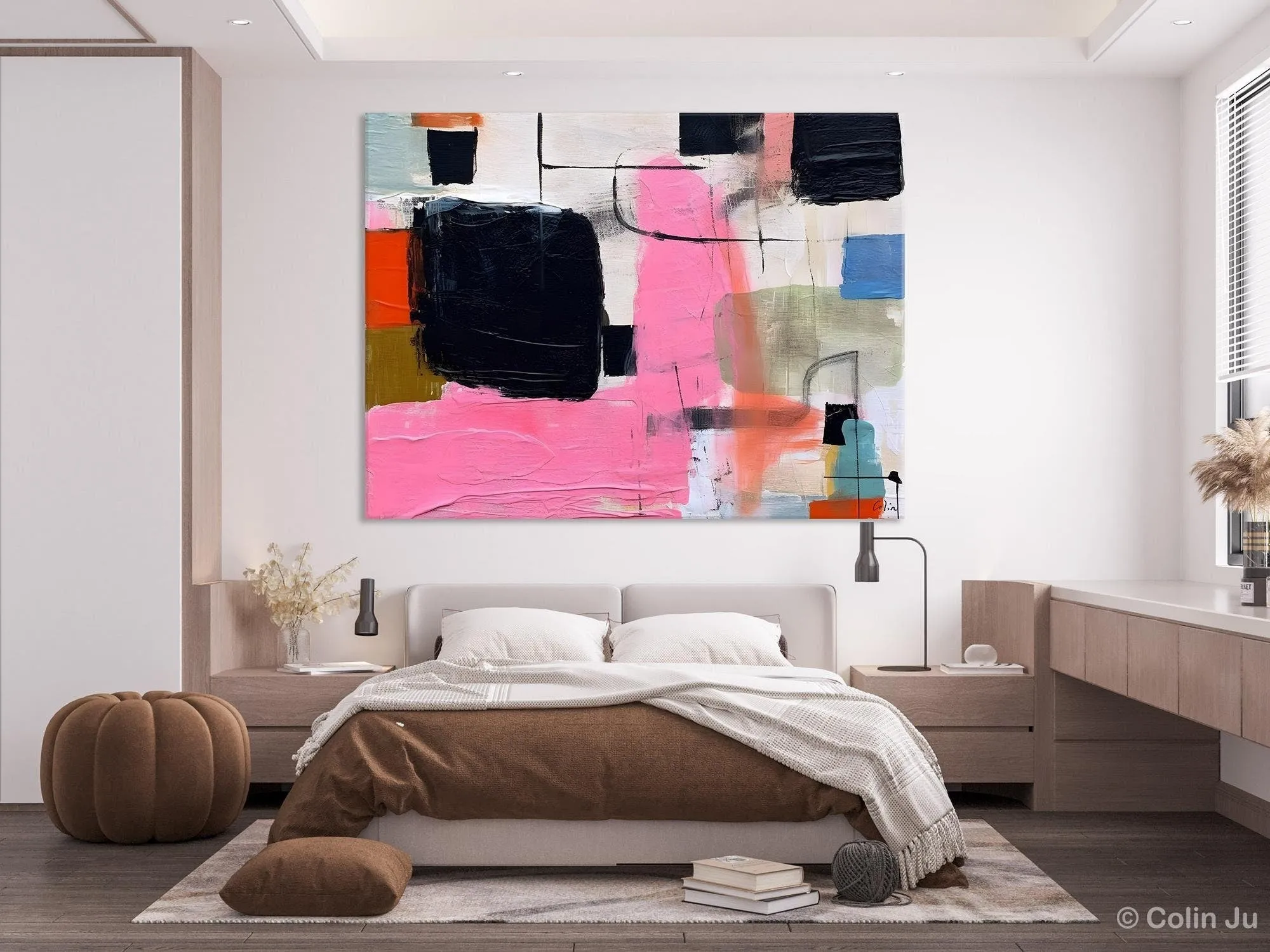 Contemporary Painting on Canvas, Extra Large Wall Art Paintings, Simple Canvas Art, Original Canvas Art for sale, Simple Abstract Paintings