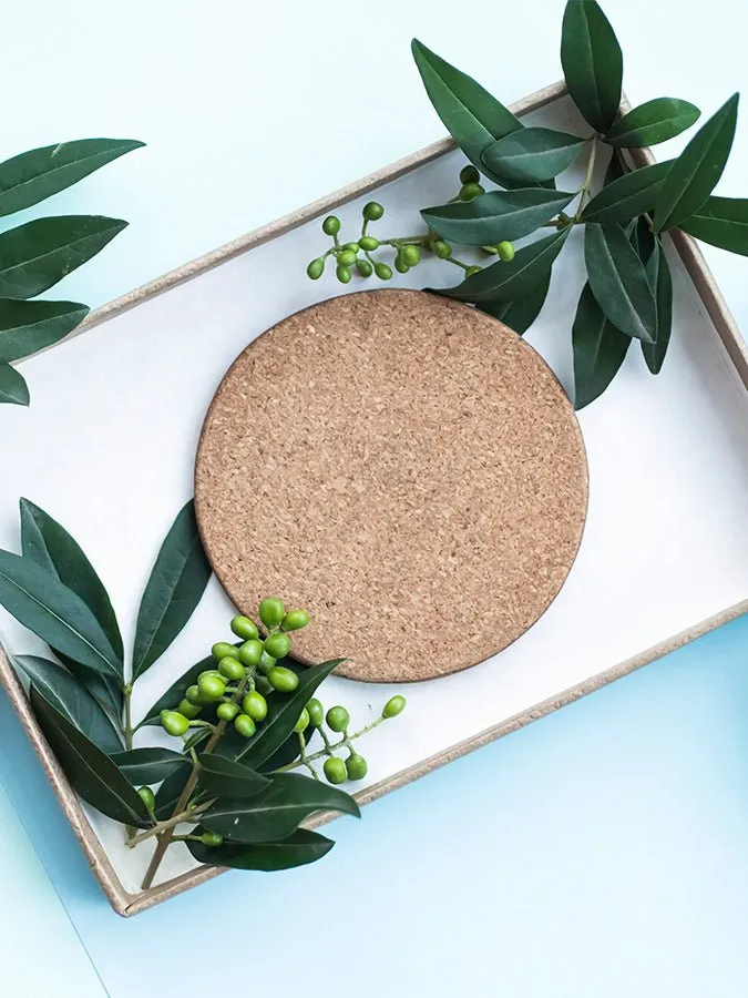 Cork Ethos Round Cork Trivet Placemat