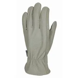 Full Pigskin Leather Work Gloves, Men's M