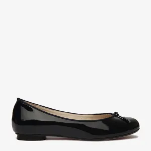 Grace Navy Patent Leather Ballet Flat