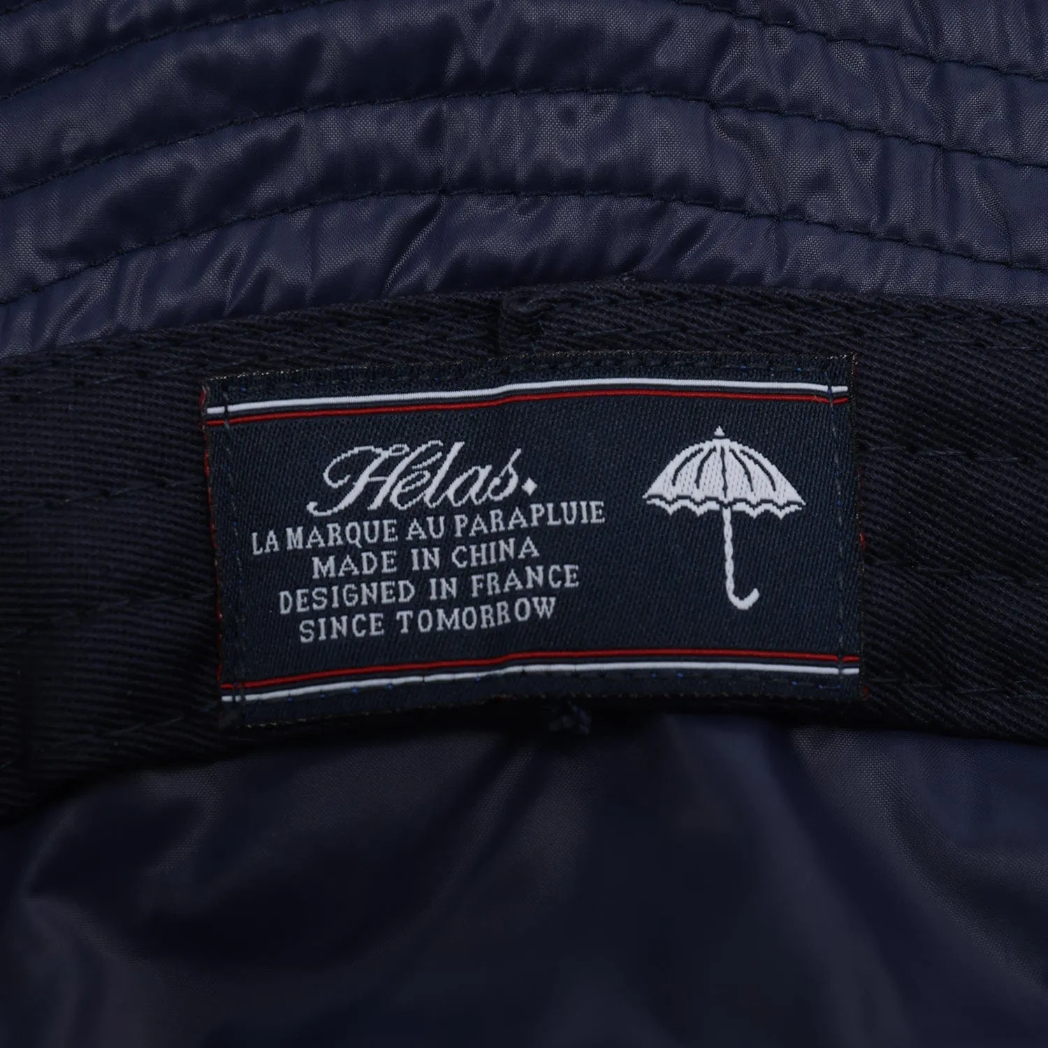 Helas Puff Tuff Bucket Hat Navy