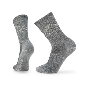 Hike Classic Edition Light Cushion Mountain Pattern Crew Socks