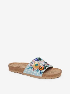 LUNA BLU Multicolour Floral Design Slides