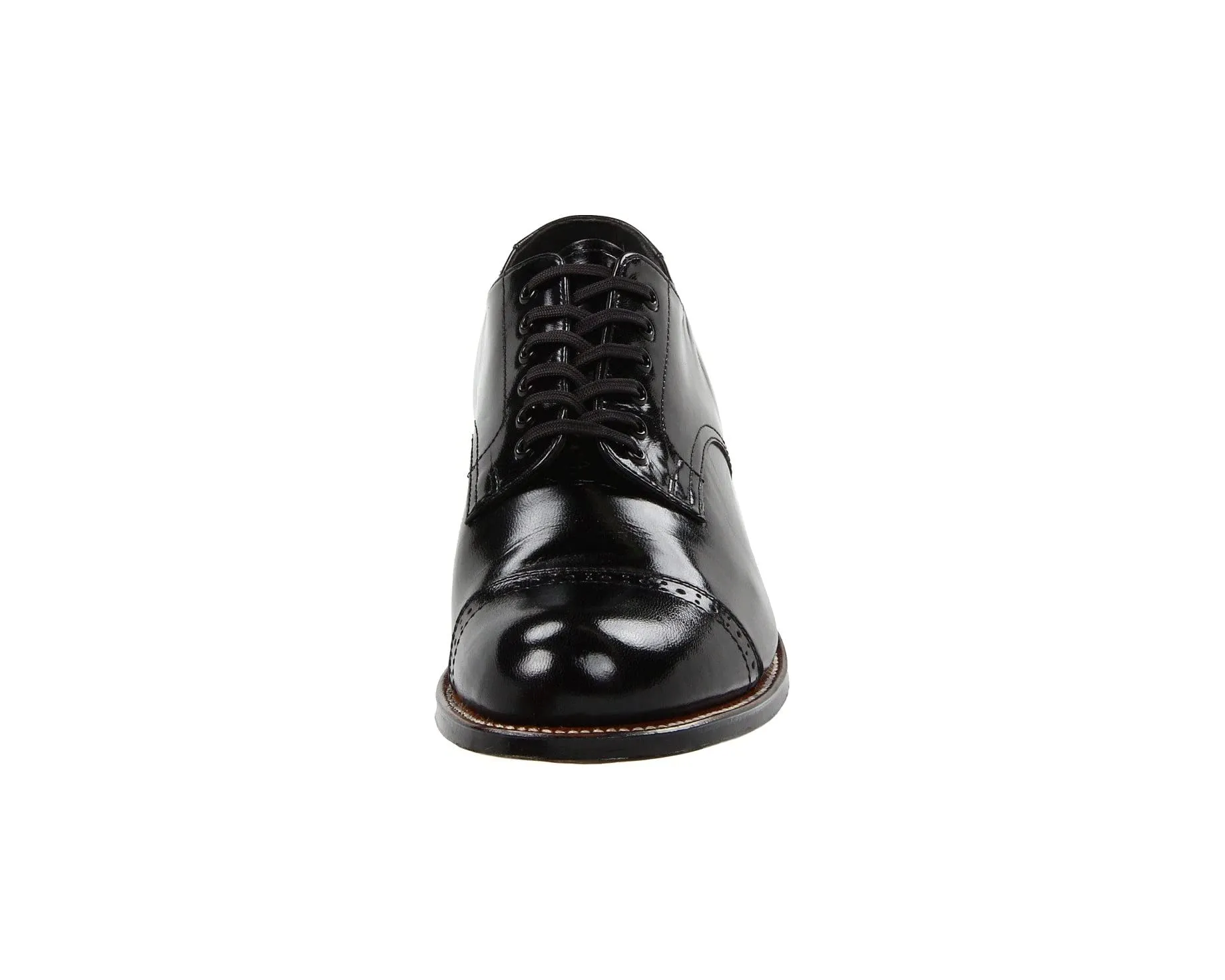 Madison (Cap Toe) Stacy Adams Oxfords, black