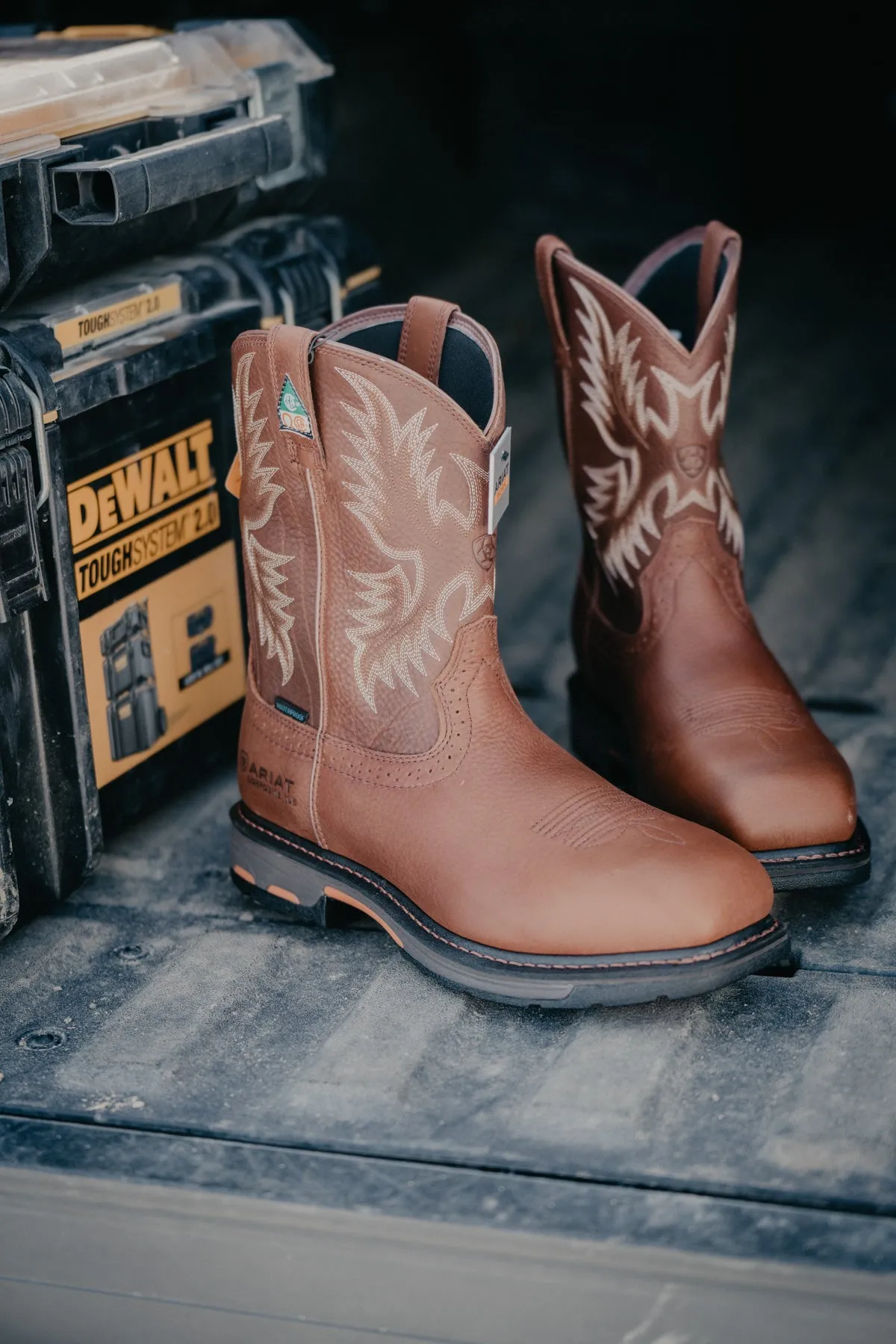 Men's Ariat 'Work Hog' CSA Composite Toe Waterproof Cowboy Boots