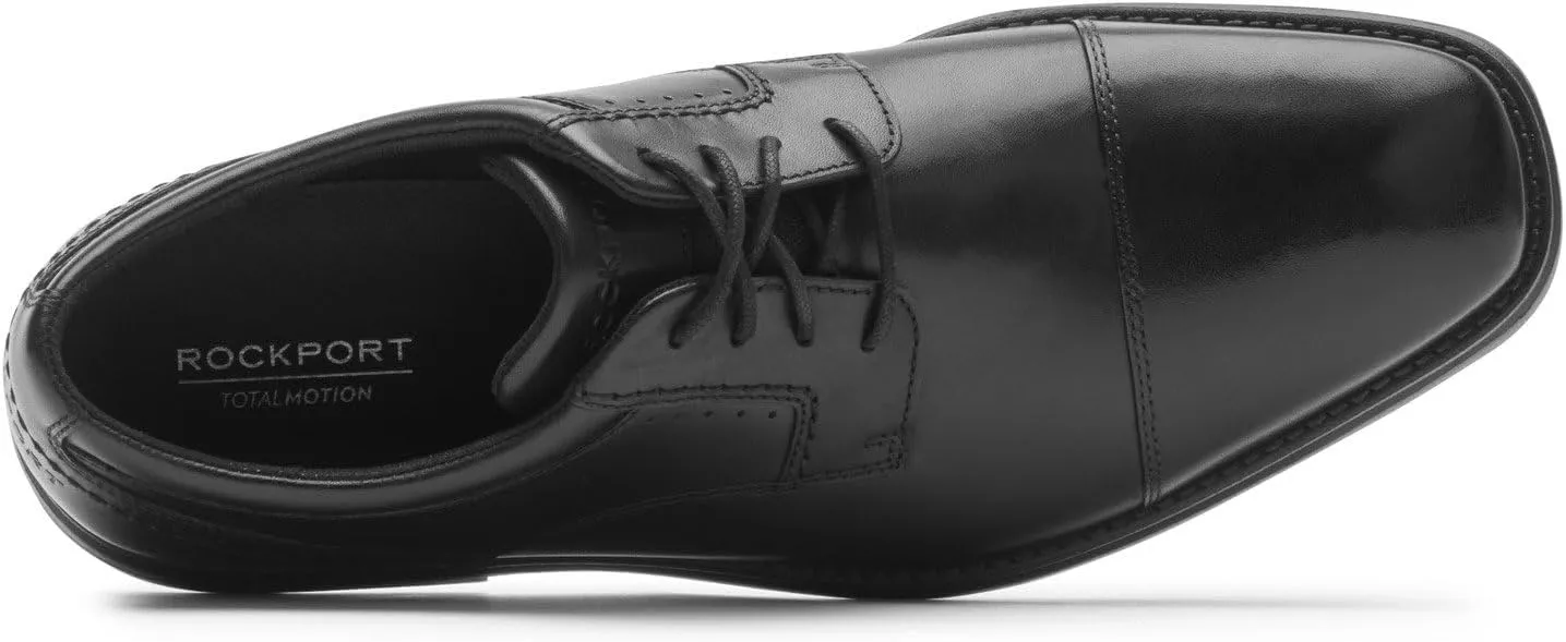 Next Gen Cap Toe Rockport Oxfords, black