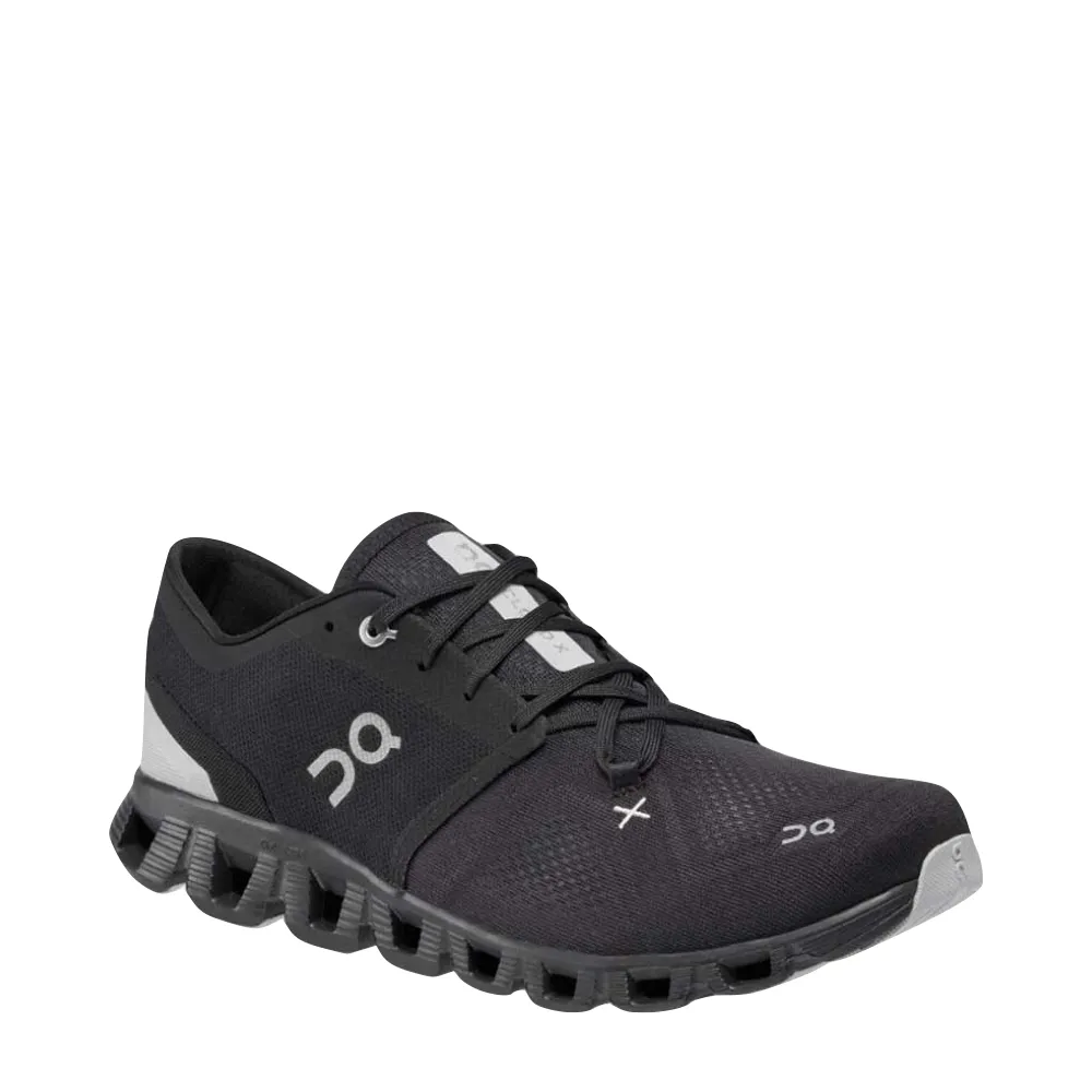 On Men's Cloud X3 Training Sneaker in Black