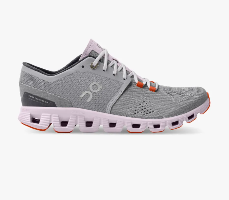 On Running | Cloud X | Women's | Alloy/Lily