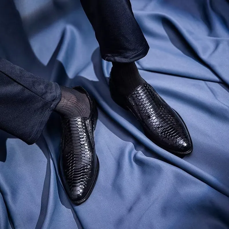 Opulent CrocTex Slip-on Footwear