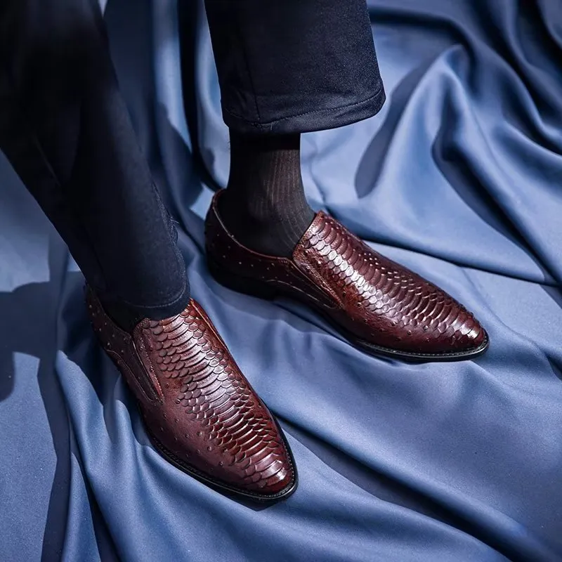 Opulent CrocTex Slip-on Footwear