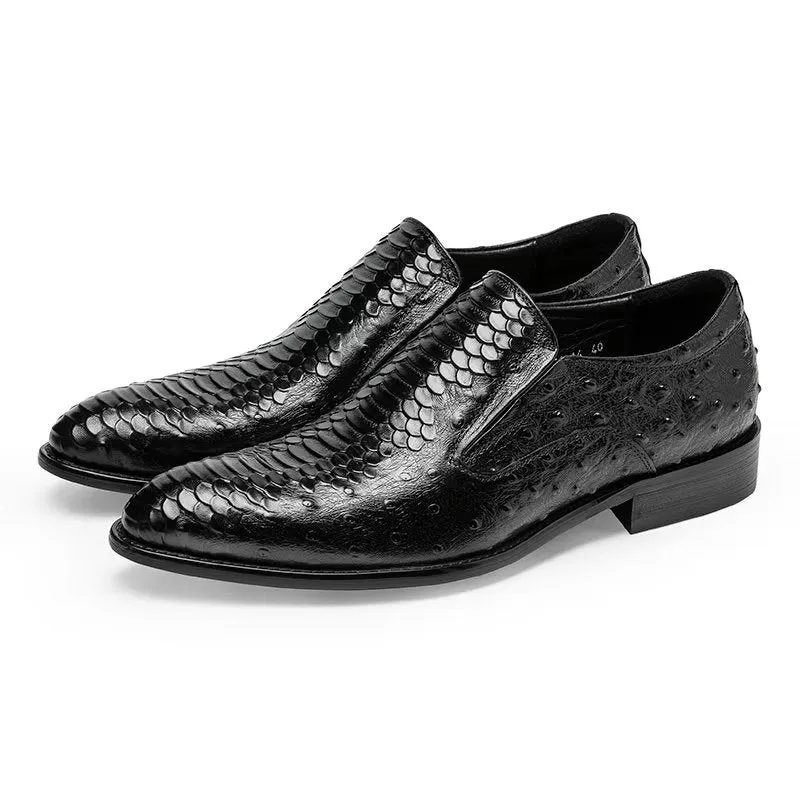 Opulent CrocTex Slip-on Footwear