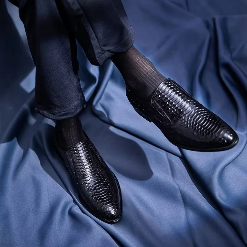 Opulent CrocTex Slip-on Footwear