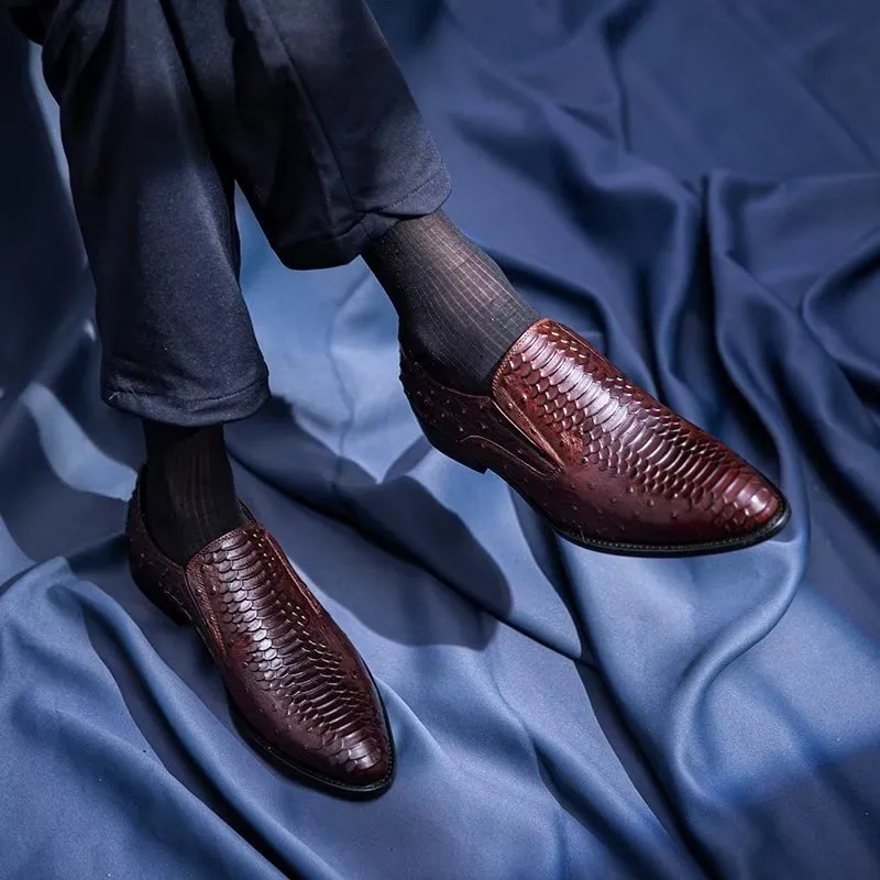 Opulent CrocTex Slip-on Footwear