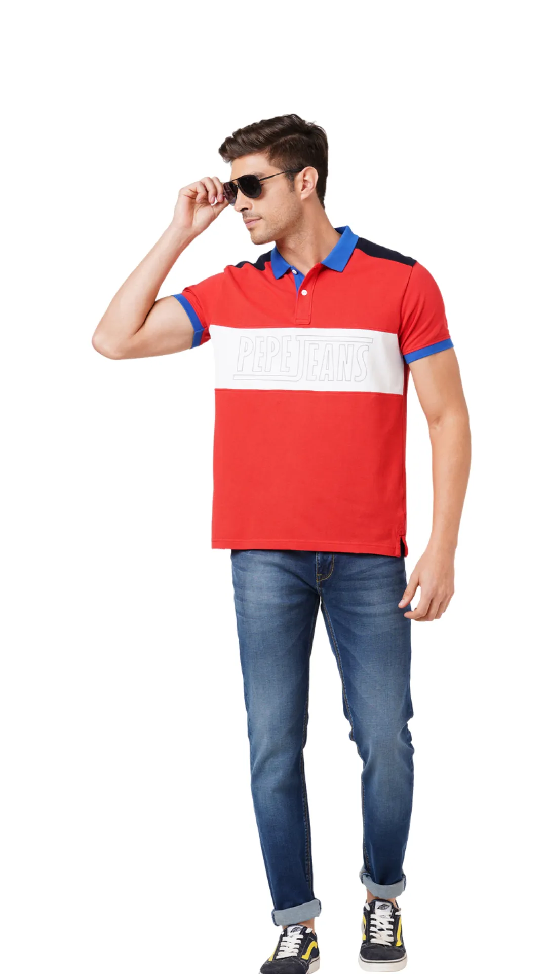 Pepe Jeans Will SS Colour Block Polo