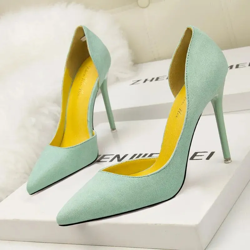 Pointed Toe Stiletto Heels