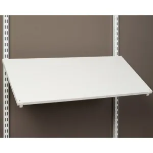 Pre-Drilled Shoe Shelf - White