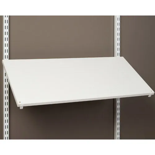 Pre-Drilled Shoe Shelf - White