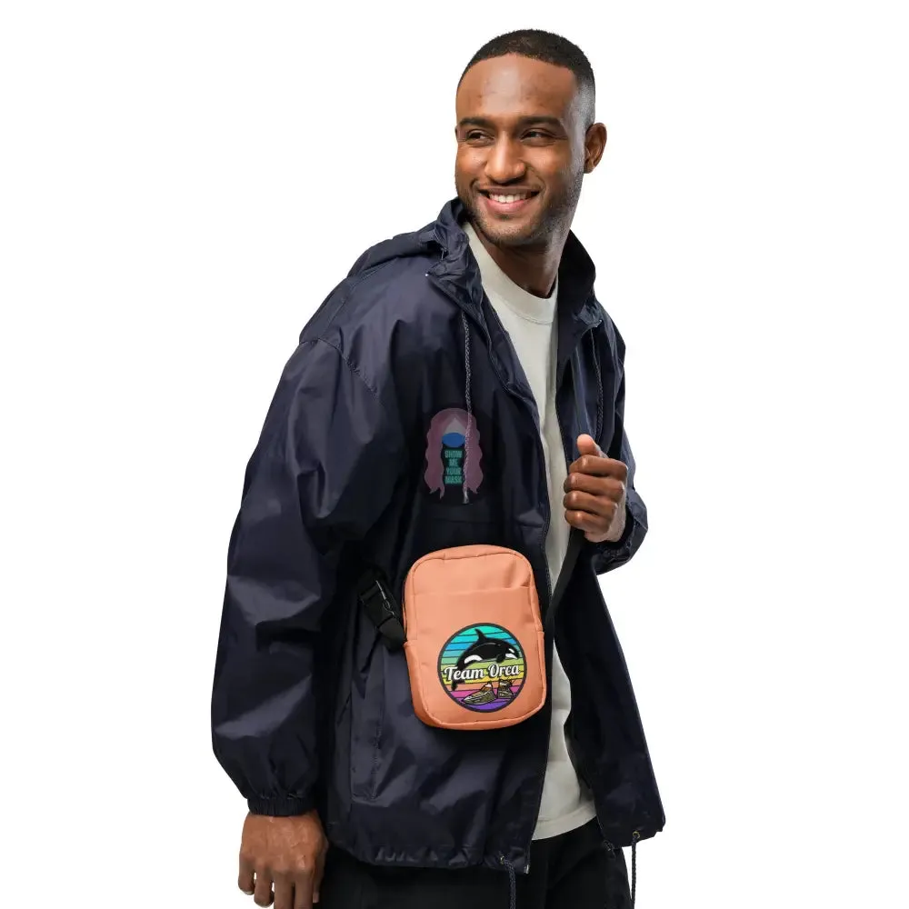 "Team orca" Pride 2024 (lite) Utility crossbody bag