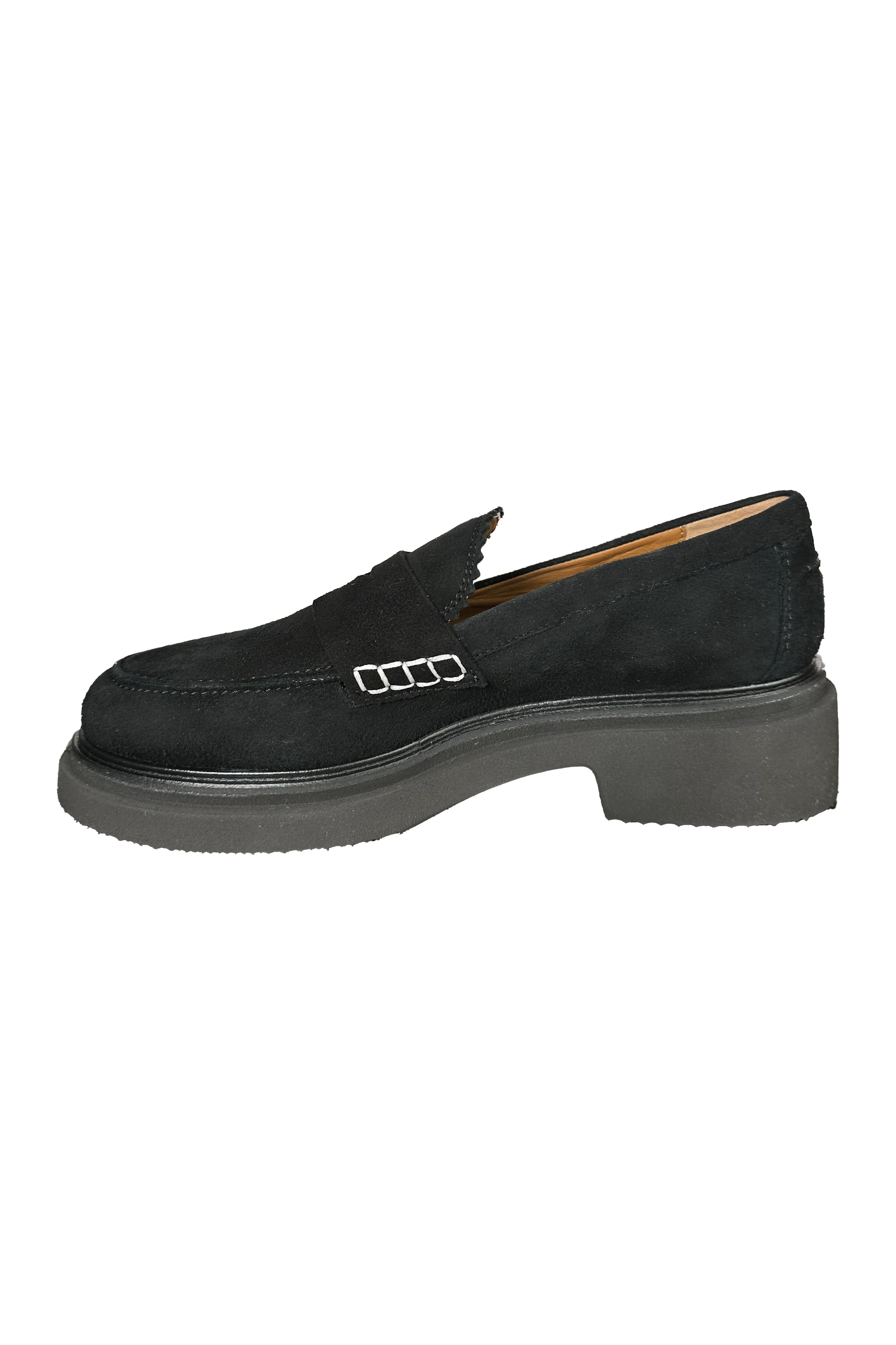 Robertson Madison Mary Mask Loafer 50.201.059  | Camoscio Nero