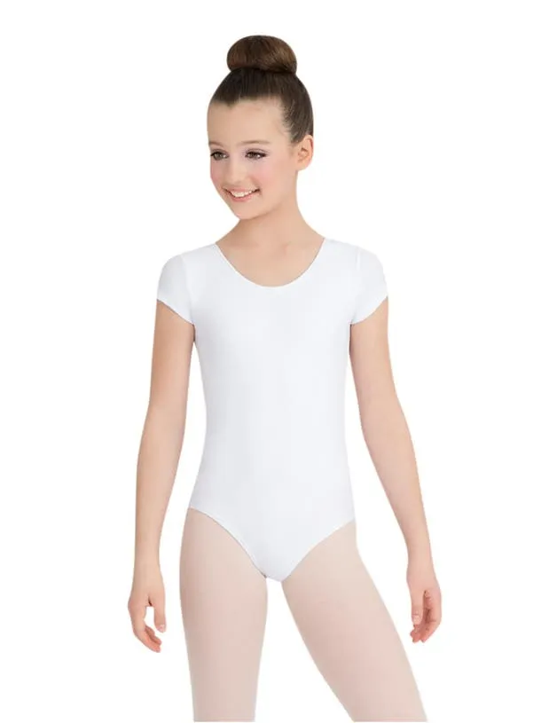 Short Sleeve Leotard - Girls