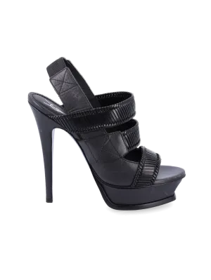 strappy platform sandals