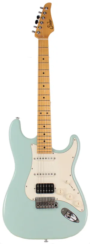 Suhr Classic S HSS Guitar, Sonic Green, Maple