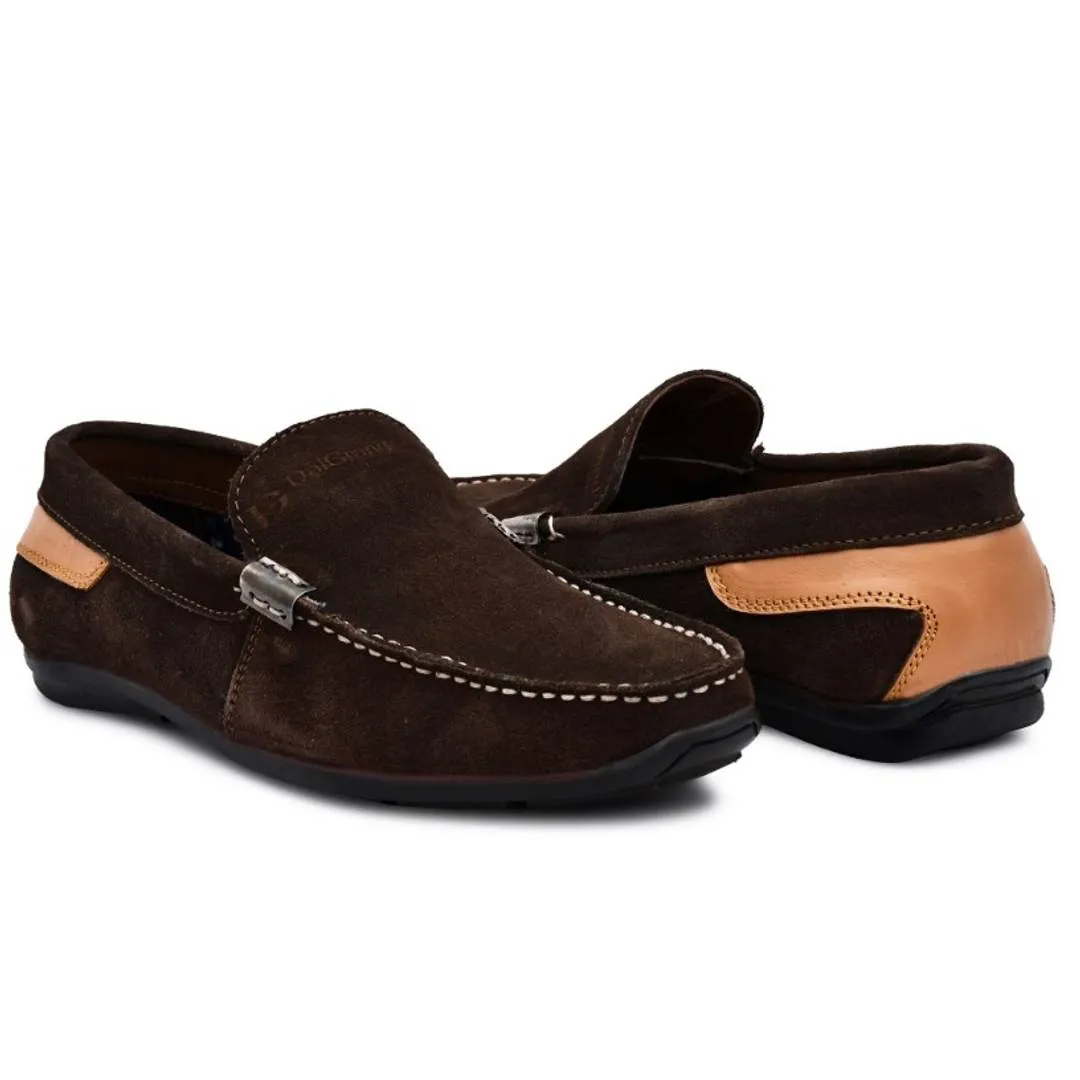 Trendy Leather Loafer Shoe for Men