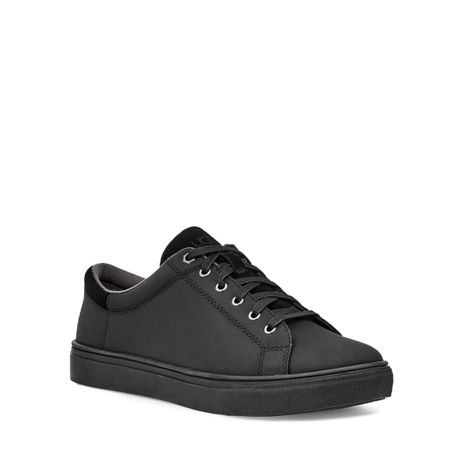 UGG Men's Baysider Low Weather Sneakers, Black Tnl Leather