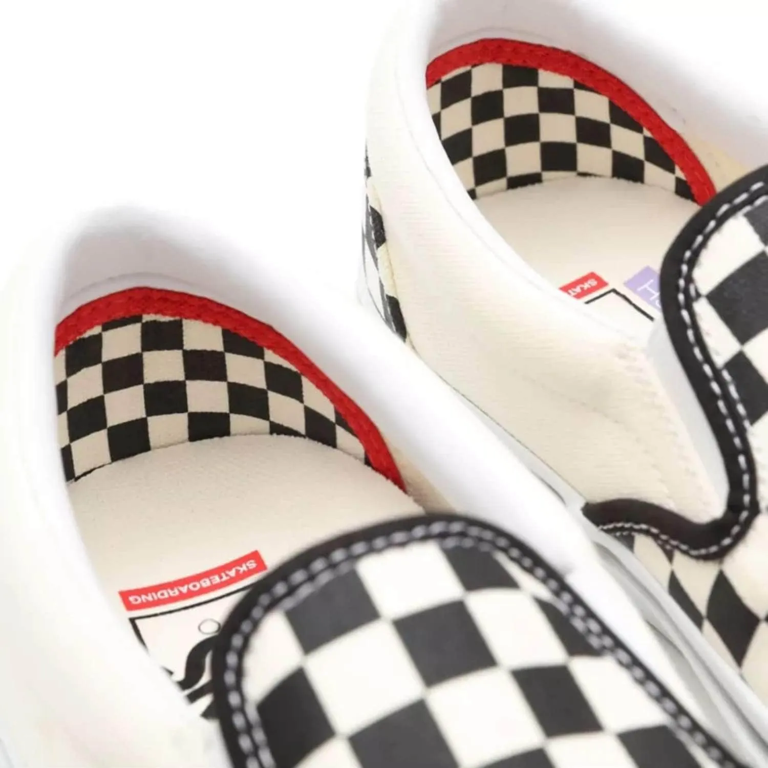 Vans Skate Slip-On (Checkerboard) - Black/Off White